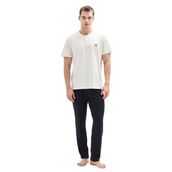 Blackspade Erkek Bej Kısa Kol Pijama Takımı, XXL Beden