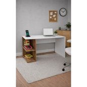 Bladimo Aris Çalışma Masası , Ofis Masası Kitaplıklı Bilgisayar Masası - 95 X 50 - Renkli