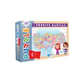 Blue Focus Türkiye Haritası 100 Parça Puzzle