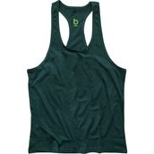 Bluu Basic Yeşil Fitness Gym Tank Top Erkek Sporcu Atleti