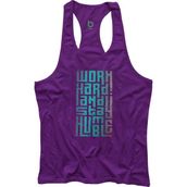 Bluu HMBLE Mor Fitness Gym Tank Top Erkek Sporcu Atleti