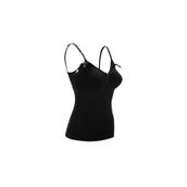 Bmom Hemşirelik Kolsuz Bluz Kadın Emzirme Gebelik Strappy Siyah Hamile T-Shirt
