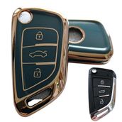 Bmw Tipli Kd Keydiy Nb29 Uyumlu Kumanda Anahtar Kılıfı Oto Anahtarlık Gri Gold