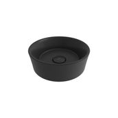 Bocchi 1174-004-0125 Luna Yuvarlak 38 cm Mat Siyah Çanak Lavabo