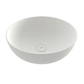 Bocchi 1494-002-0125 Slim Line Yuvarlak 38 cm Mat Beyaz Lavabo
