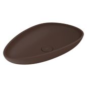 Bocchi Etna 58 cm Çanak Mat Kahve Lavabo