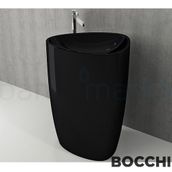 Bocchi Etna Parlak Siyah Monoblok Lavabo