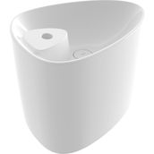 Bocchi Etna Tezgah Üstü Monoblok 58 cm Batarya Banklı Mat Beyaz Lavabo