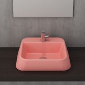 Bocchi Firenze Mat Sarı Asma Çanak Lavabo