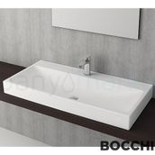 Bocchi Scala Arch 100 cm Mat Beyaz Tezgah Üstü Lavabo