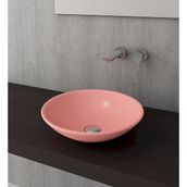 Bocchi Venezia 40 cm Çanak Mat Somon Lavabo