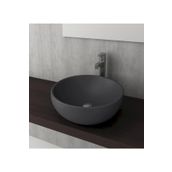 Bocchi Venezia 45 cm Çanak Mat Antrasit Lavabo