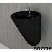 Bocchi Venezia Parlak Siyah Asma Monoblok Lavabo