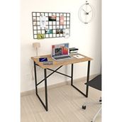 Bofigo 60X90 Cm Çalışma Masası Bilgisayar Masası Ofis Ders Yemek Masası Hugo Çam