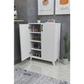 Bofigo Ceren Beyaz 4 Raflı Mutfak Dolabı