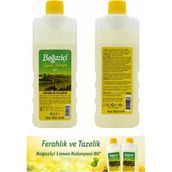 Boğaziçi Limon Kolonyası 950 ml Koruma Kilitli Kapak 80 Derece Ferahlatıcı Koku