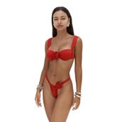 BOHEMAİ Larasis Çiçek Detaylı Kırmızı Bikini Altı, Kadın, S Beden