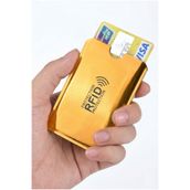 Boldy Alüminyum Kart Koruyucu - Ultra Slim Manyetik Kart Koruma Kabı - RFID Alüminyum Kredi Kartı Koruyucu