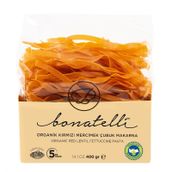 Bonatelli 400 gr Kırmızı Mercimekli Çubuk Makarna