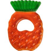 Bondigo BPA İçermeyen Silikon Ananas Şekilli Diş Kaşıyıcı - Bebekler İçin Kolay Tutma ve Diş Sağlığına Uygun Tasarım - Kırmızı