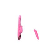 Bonilove 2 Kademeli Ileri Geri Hareket Hızına Sahip Usb Şarjlı Titreşimli Vibratör+Mini Vibratör