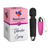 Bonilove Dünyaca Ünlü Marka Olan 10 Frekanslı Titreşim Moduna Sahip Vibratör+Mini Vibratör