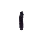 Bonilove Erotik Shopeğilebilen Özel Silikon Dokulu Ayarlanabilir Titreşimli 22 Cm Damarlı siyahi Vibratör