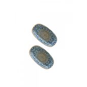 Bonna Porselen Bonna Alhambra 15 cm 2'li Oval Tabak