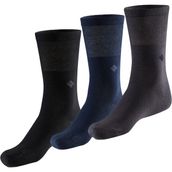 Bonny Silver Koku Yapmayan Soket Erkek Karışık Gümüş Çorap 3'lü Paket - 43 - 46 - Siyah - Lacivert - Antrasit