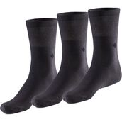 Bonny Silver Soket Erkek Füme Gümüş Çorap 3'lü Paket - 39 - 42
