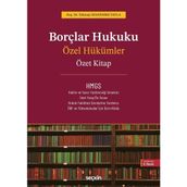 Borçlar Hukuku Özel Hükümler – Özet Kitap –