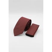 Bordo Desenli 7 Cm Kravat 1090260117