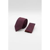 Bordo Desenli Kravat 1090240141