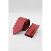Bordo Düz Saten Kravat 6 Cm 1090260200