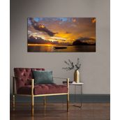 Bordo Sanat BRD-SNT-M-0465 80x40 cm Günbatımı Dekoratif Duvar Kanvas Tablo