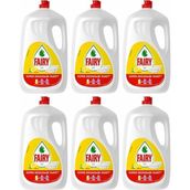 Borline 2600 ml Limonlu Sıvı Bulaşık Deterjanı 6 Adet Süper Ekonomik Paket - 650 ml