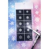 Born Pretty Pro Art Airbrush Nail Stencil Series No:01 - Çok Renkli