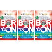 Boron Doğal Mineralli Renkliler 12 kg Toz Çamaşır Deterjanı (3 adet)