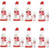 Boron Doğal Mineralli Sıvı Bulaşık Deterjanı 8 Adet 328 Yıkama 8 Adet Parlatıcı.