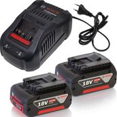 Bosch 1600A00B8J 2x5 Amper Akü ve Şarj Aleti Akü Başlangıç Seti