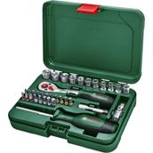 Bosch 1600A02BY1 34 Parça Cırcırlı Tornavida ve Lokma Takımı