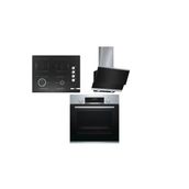 Bosch 3Lü (Hbj558ys0t-Pop7c6o12o-Dwk065g60t)Ankastre Set