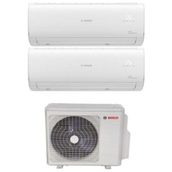 Bosch A++ 18000 BTU Multi Inverter Split Klima 1 Dış + 1 İç Ünite 9000 + 1 İç Ünite 12000 BTU