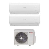 Bosch A 28000 BTU 1 Dış + 2 Iç Ünite 9000 + 18000 BTU Multi Inverter Klima - beyaz