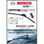 Bosch Aeroeco Alfa Romeo Giulietta 2010-2014 Muz Silecek Takımı