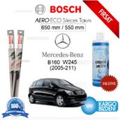 Bosch Aeroeco Mercedes B160 W245 2005-2011 Muz Silecek Takımı