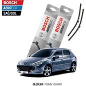 Bosch Aeroeco Peugeot 307 2005 Model Muz Silecek Takımı