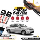 Bosch Aerotwin Citroen C-Elysee 2012-2016 Silecek Seti