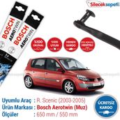 Bosch Aerotwin Renault Scenic 2003-2005 Silecek Takımı