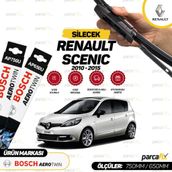 Bosch Aerotwin Renault Scenic 2010-2015 Silecek Takımı